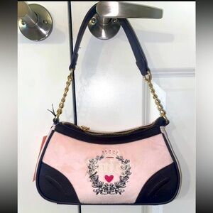 Juicy Couture Heritage Shoulder Bag - Powder Blush
